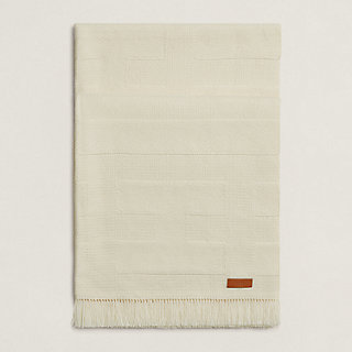 HERMES カシミヤ70% 約108cm×61cm
